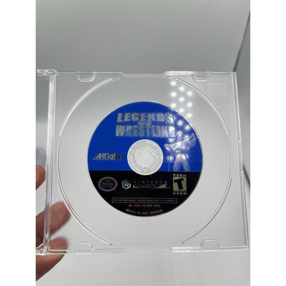 Legends of Wrestling (Nintendo GameCube, 2002) Disc Only With Case - Picture 3 of 5